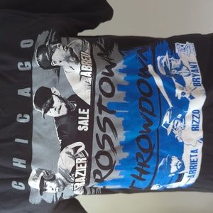 2016 Chicago White Sox and Chicago Cubs crosstown Tshirt Adult Size Small